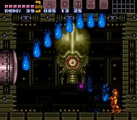 une photo d'Ã©cran de Super Metroid sur Nintendo Super Nes